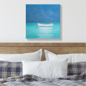 Weißboot Kilifi 2012 Leinwanddruck (Insitu (Schlafzimmer))