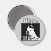 Weißboxmagnet Magnet (Vorderseite/Rückseite)