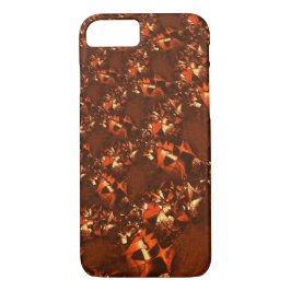 Weißbraune Koralle, mit Prägung Case-Mate iPhone Hülle