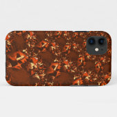 Weißbraune Koralle, mit Prägung Case-Mate iPhone Hülle (Rückseite (Horizontal))