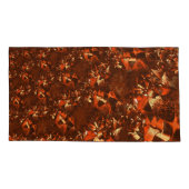 Weißbraune Koralle, mit Prägung Kissenbezug (Rückseite-Links)