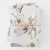 Weißbroschürenpapier Geschenkpapier Set (Beispiel)