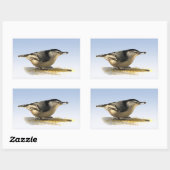 Weißbrühe Rechteckiger Aufkleber (Blatt)