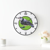 Weißbrüste Große Wanduhr (Zuhause)