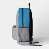 Weißbrüste im Schnee Bedruckter Rucksack (Rechts)