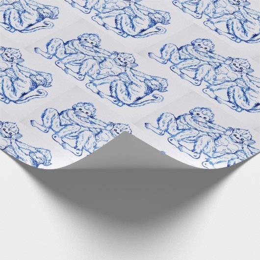 Weißbuch Geschenkpapier (Ecke)