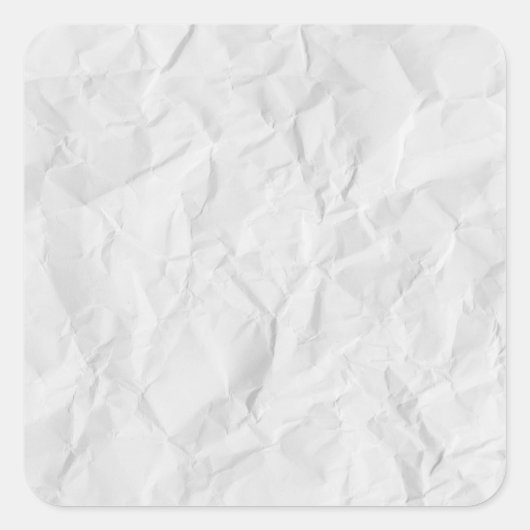 Weißbuch Quadratischer Aufkleber (Vorderseite)