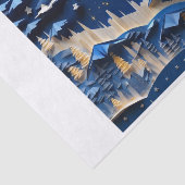 Weißbuch zum Winter-Dekoupage Seidenpapier (Ausschnitt)