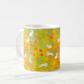 Weißbunnies Kaffeetasse (Vorderseite Links)