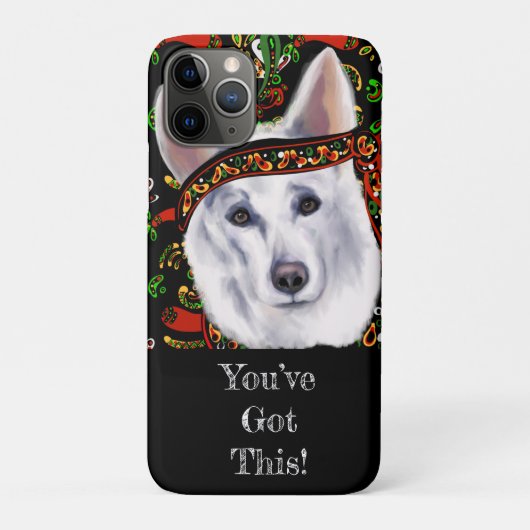 WEISSDEUTSCHE SHEPHERD MEXICO Case-Mate iPhone HÜLLE (Rückseite)