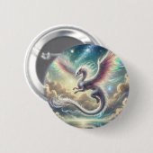 Weißdrache Button (Vorne & Hinten)