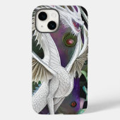 Weißdrache Case-Mate iPhone Hülle (Rückseite)