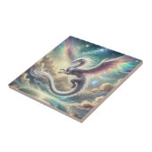 Weißdrache Fliese (Seite)
