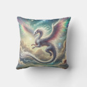 Weißdrache Kissen (Rückseite)