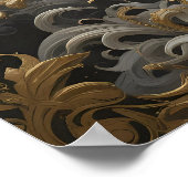 Weißdrache Poster (Ecke)