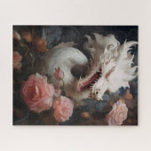 Weißdrache Puzzle (Horizontal)