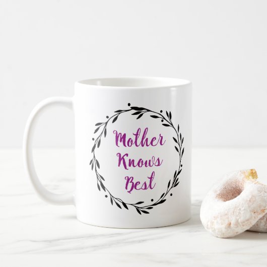 Weiße 11 oz Klassische Tasse (Mit Donut)
