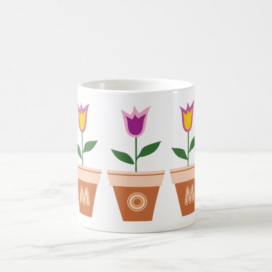 Weiße 11 oz Klassische Tasse (Mittel)
