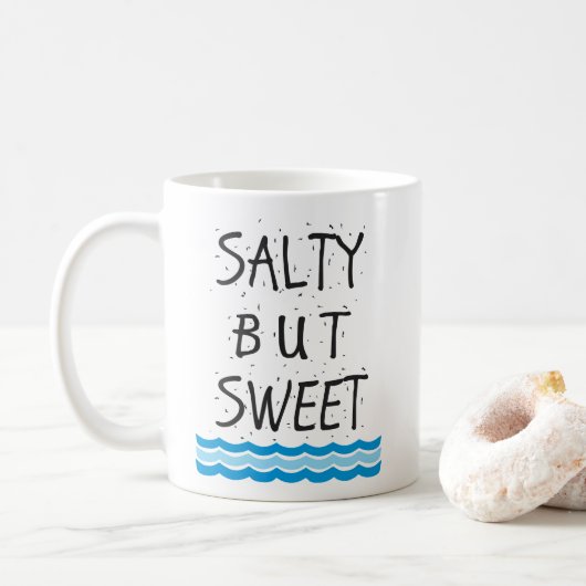 Weiße 11 oz Klassische Tasse (Mit Donut)