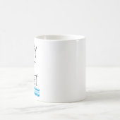 Weiße 11 oz Klassische Tasse (Mittel)