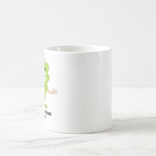 Weiße 11 oz Klassische Tasse (Mittel)