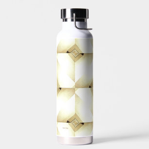 Weiße abstrakte Wasserflasche Trinkflasche