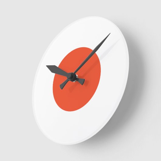 Weiße Acrylmauer Runde Wanduhr (Winkel)