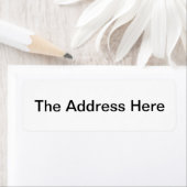 Weiße Adresse hier (Insitu)