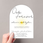 Weiße Akryleinladung - Minimalistisches Design der Acryleinladungen (Insitu (Handheld))