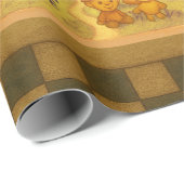 Weiße Alice im Wunderland Geschenkpapier (Rolleneckpunkt)