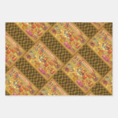 Weiße Alice im Wunderland Geschenkpapier Set (Vorderseite 3)