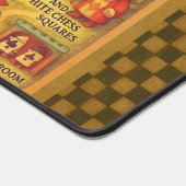 Weiße Alice im Wunderland Schreibtischunterlage (Ecke)