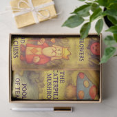 Weiße Alice im Wunderland Seidenpapier (Geschenk)