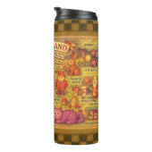 Weiße Alice im Wunderland Thermosbecher (Nach rechts gedreht)