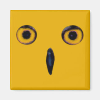 Weiße alte Augen Magnet