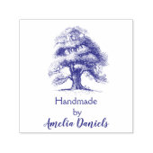 Weiße alte Eiche handgefertigt von Permastempel (Design)
