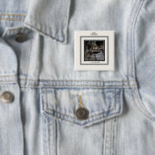 Weiße anpassbare 50. Jubiläums-Schaltfläche Button (Beispiel)