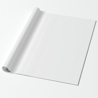 Weiße anpassbare Geschenkpapier