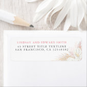 Weiße Anthurien und Pampas Grass Elegant (Insitu)