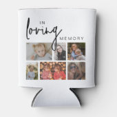 Weiße Anwendung im Love Memory 12 FotoCollage Dosenkühler (Vorderseite)