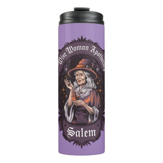 Weiße Apothekerin, Salem Thermosbecher (Vorderseite)