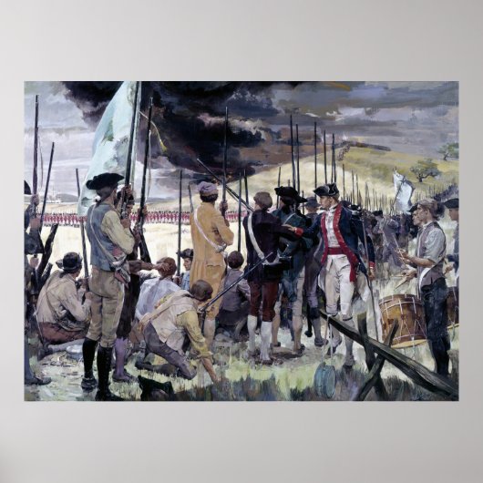 Weiße Augen von Ken Riley Print Poster (Vorne)