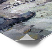 Weiße Augen von Ken Riley Print Poster (Ecke)