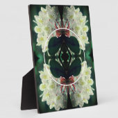 Weiße Azalea Blume Ihr Foto hinzufügen Fotoplatte (Seite)