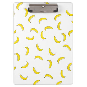 Weiße Banane Klemmbrett