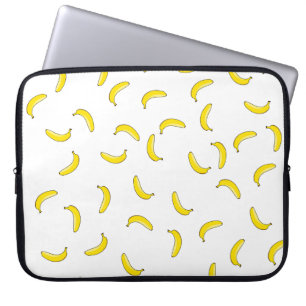 Weiße Banane Laptopschutzhülle