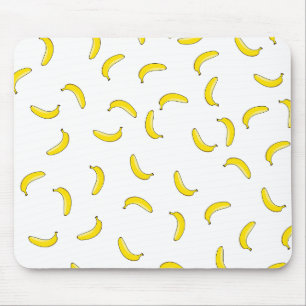Weiße Banane Mousepad