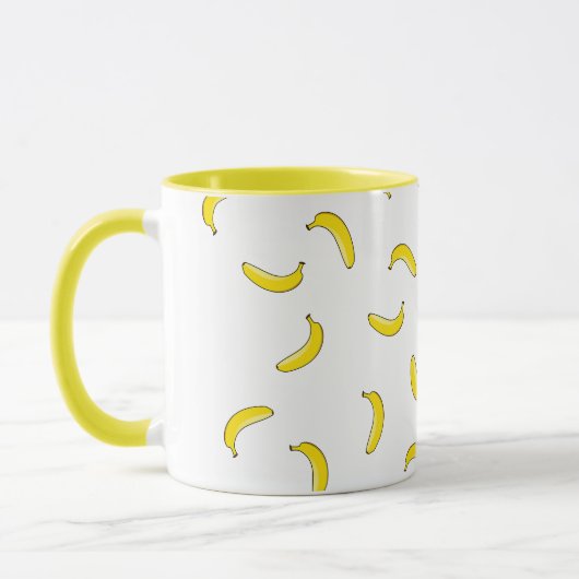 Weiße Banane Tasse (Links)