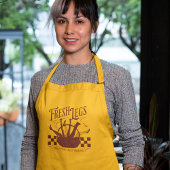 Weiße Bauern Markt Frischeier Qualität Schürze