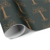 Weiße Bäume von Gondor Geschenkpapier (Rolleneckpunkt)